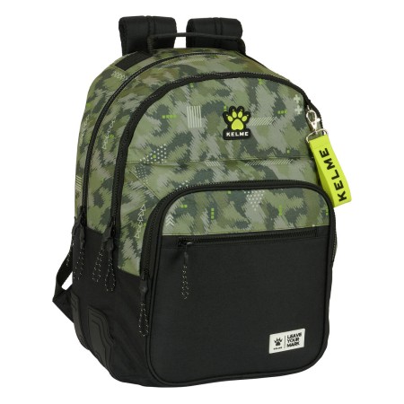 Mochila Escolar Kelme Travel Preto Verde 32 x 42 x 15 cm de Kelme, Mochilas infantis - Ref: S4310235, Preço: 23,39 €, Descont...