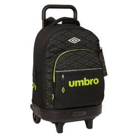 Schulrucksack mit Rädern Umbro Lima Schwarz 33 X 45 X 22 cm von Umbro, Kinderrucksäcke - Ref: S4310253, Preis: 58,82 €, Rabat...