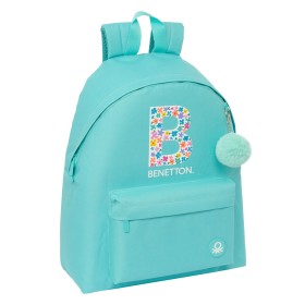 Mochila Escolar Benetton Letter Verde 33 x 42 x 15 cm de Benetton, Mochilas infantiles - Ref: S4310258, Precio: 13,54 €, Desc...