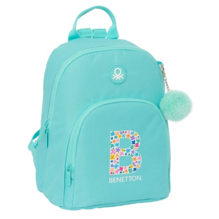 Rucksack Benetton Letter Mini Green 25 x 30 x 13 cm by Benetton, Children's Backpacks - Ref: S4310260, Price: 13,53 €, Discou...