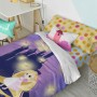 Juego de funda nórdica HappyFriday Mr Fox Long braid Multicolor Cama de 80/90 2 Piezas de HappyFriday, Edredones y fundas par...