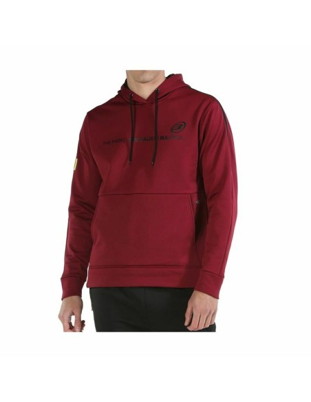 Sudadera con Capucha Mujer Bullpadel Lipis Rojo Oscuro | Tienda24 Tienda24.eu