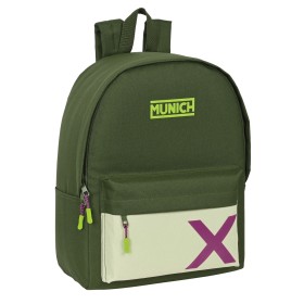 Mochila para notebook Munich Bright Khaki Verde 31 x 40 x 16 cm de Munich, Bolsas e capas para computadores portáteis e netbo...