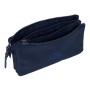 Portatodo Triple Kappa Blue night Azul marino 22 x 12 x 3 cm de Kappa, Estuches - Ref: S4310296, Precio: 7,95 €, Descuento: %