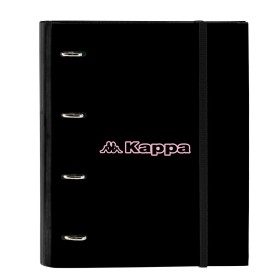 Reliure à anneaux Kappa Silver pink Noir Rose 27 x 32 x 3.5 cm de Kappa, Classeurs - Réf : S4310303, Prix : 9,09 €, Remise : %