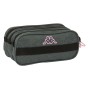 Triple Carry-all Kappa Silver pink Grey 21,5 x 10 x 8 cm by Kappa, Pencil cases - Ref: S4310304, Price: 8,99 €, Discount: %