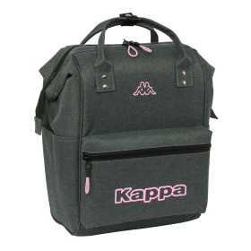 Mochila para notebook Kappa Silver Pink Cinzento 27 x 40 x 19 cm de Kappa, Bolsas e capas para computadores portáteis e netbo...