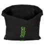 Bolsa Mochila con Cuerdas Kappa Black Negro 35 x 40 x 1 cm de Kappa, Bolsas escolares - Ref: S4310310, Precio: 6,73 €, Descue...