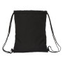 Bolsa Mochila con Cuerdas Kappa Black Negro 35 x 40 x 1 cm de Kappa, Bolsas escolares - Ref: S4310310, Precio: 6,73 €, Descue...