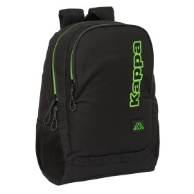 Mochila Escolar Kappa Black Negro 32 x 44 x 16 cm de Kappa, Mochilas infantiles - Ref: S4310313, Precio: 37,56 €, Descuento: %