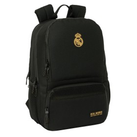 Mochila de Pádel Real Madrid C.F. Negro de Real Madrid C.F., Bolsas y paleteros - Ref: S4310330, Precio: 71,26 €, Descuento: %