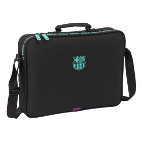 School Satchel F.C. Barcelona Black 38 x 28 x 6 cm by F.C. Barcelona, Children's Backpacks - Ref: S4310356, Price: 22,46 €, D...