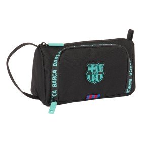 Malas para tudo triplas F.C. Barcelona Black Preto 22 x 12 x 3 cm | Tienda24 - Global Online Shop Tienda24.eu