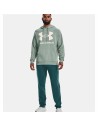 Men’s Hoodie Under Armour Rival Big Logo Green | Tienda24 Tienda24.eu