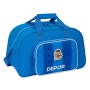 Borsa da Palestra R. C. Deportivo de La Coruña Azzurro 40 x 24 x 23 cm di R. C. Deportivo de La Coruña, Borse sportive per ba...