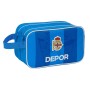 Nécessaire Escolar R. C. Deportivo de La Coruña Azul Desportivo 26 x 15 x 12.5 cm de R. C. Deportivo de La Coruña, Estojo de ...