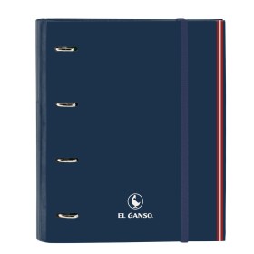 Carpeta de anillas El Ganso Classic Azul marino 27 x 32 x 3.5 cm de El Ganso, Archivadores - Ref: S4310437, Precio: 16,37 €, ...