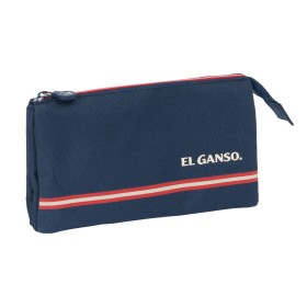 Malas para tudo triplas El Ganso Classic Azul Marinho 22 x 12 x 3 cm de El Ganso, Estojos - Ref: S4310439, Preço: 11,62 €, De...