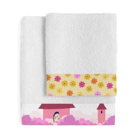 Towel set HappyFriday Mr Fox Long Braid Multicolour 2 Pieces by HappyFriday, Towels - Ref: D1608706, Price: 29,55 €, Discount: %