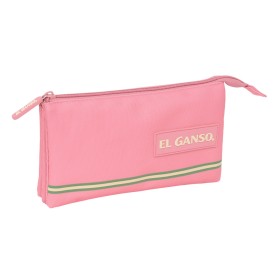 Triple Carry-all El Ganso Marsala Pink 22 x 12 x 3 cm by El Ganso, Pencil cases - Ref: S4310452, Price: 11,62 €, Discount: %