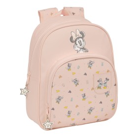 School Bag Minnie Mouse Baby Pink 28 x 34 x 10 cm by Minnie Mouse, Children's Backpacks - Ref: S4310470, Price: 20,88 €, Disc...