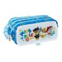 Trousse Fourre-Tout Triple The Paw Patrol Pups rule Bleu 21,5 x 10 x 8 cm | Tienda24 - Global Online Shop Tienda24.eu