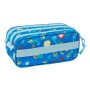 Trousse Fourre-Tout Triple The Paw Patrol Pups rule Bleu 21,5 x 10 x 8 cm | Tienda24 - Global Online Shop Tienda24.eu