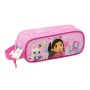 Malas para tudo duplas Gabby's Dollhouse Party Cor de Rosa 21 x 8 x 6 cm | Tienda24 - Global Online Shop Tienda24.eu