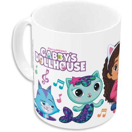 Tazza Mug Gabby's Dollhouse Party 325 ml Ceramica Pacco Regalo di Gabby's Dollhouse, Portachiavi - Rif: S4310523, Prezzo: 9,5...