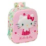 Mochila Escolar Hello Kitty Verde Cor de Rosa 22 x 27 x 10 cm 3D | Tienda24 - Global Online Shop Tienda24.eu