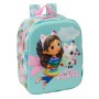 Zaino Scuola Gabby's Dollhouse Rosa Blu cielo 22 x 27 x 10 cm 3D di Gabby's Dollhouse, Zainetti per bambini - Rif: S4310546, ...