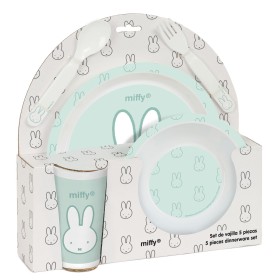 Children's dish set Miffy Menta (5 Pieces) by Miffy, Children's Sets - Ref: S4310575, Price: 10,81 €, Discount: %