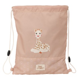 Sac à dos serré par des ficelles Sophie la Girafe Beige 26 x 34 x 1 cm de Sophie la Girafe, Cartables - Réf : S4310589, Prix ...