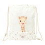 Bolsa Mochila con Cuerdas Sophie la Girafe Beige 26 x 34 x 1 cm de Sophie la Girafe, Bolsas escolares - Ref: S4310595, Precio...