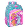 Mochila Escolar My Little Pony Magic Cor de Rosa Turquesa 33 x 42 x 14 cm de My Little Pony, Mochilas infantis - Ref: S431059...