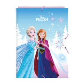 Raccoglitore ad anelli Frozen Cool days Violetta Blu cielo A4 26 x 33.5 x 2.5 cm di Frozen, Armadi schedari - Rif: S4310611, ...