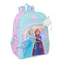 Cartable Frozen Cool days Violet Bleu ciel 33 x 42 x 14 cm de Frozen, Sacs à dos enfant - Réf : S4310612, Prix : 32,32 €, Rem...