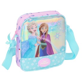 Shoulder Bag Frozen Cool days Violet Sky blue 16 x 18 x 4 cm by Frozen, Girls' - Ref: S4310614, Price: 12,16 €, Discount: %