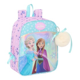 Mochila Escolar Frozen Cool days Violeta Azul celeste 22 x 27 x 10 cm de Frozen, Mochilas infantis - Ref: S4310615, Preço: 18...