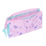 Portatodo Triple Frozen Cool days Violeta Azul cielo 22 x 12 x 3 cm de Frozen, Estuches - Ref: S4310621, Precio: 10,26 €, Des...