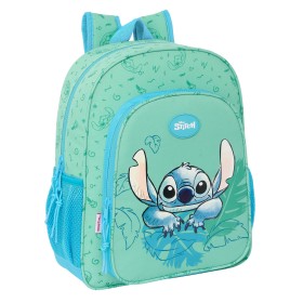 Mochila Escolar Lilo & Stitch Aloha Turquesa 32 x 38 x 12 cm de Lilo & Stitch, Mochilas infantis - Ref: S4310642, Preço: 29,2...