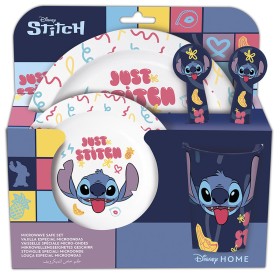 Set de vajilla infantil Stitch Sweet Infantil (5 Piezas) de Stitch, Vajillas infantiles - Ref: S4310648, Precio: 15,74 €, Des...