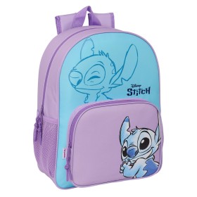 Mochila Escolar Stitch Sweet Azul Lila 33 x 42 x 14 cm de Stitch, Mochilas infantiles - Ref: S4310663, Precio: 32,32 €, Descu...