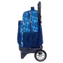 School Rucksack with Wheels Hot Wheels Sonny Navy Blue 33 x 45 x 22 cm by Hot Wheels, Children's Backpacks - Ref: S4310672, P...