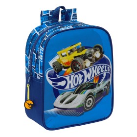 Child bag Hot Wheels Sonny Navy Blue 22 x 27 x 10 cm by Hot Wheels, Children's Backpacks - Ref: S4310673, Price: 20,59 €, Dis...