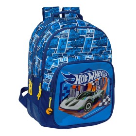 School Bag Hot Wheels Sonny Navy Blue 32 x 42 x 15 cm by Hot Wheels, Children's Backpacks - Ref: S4310683, Price: 49,77 €, Di...