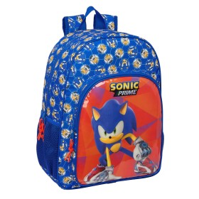 Zaino Scuola Sonic Prime Azzurro 33 x 42 x 14 cm di Sonic, Zainetti per bambini - Rif: S4310688, Prezzo: 34,87 €, Sconto: %