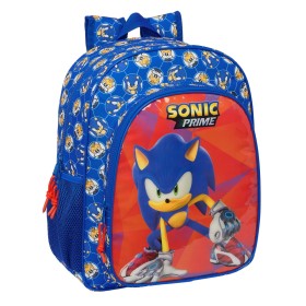 Schulrucksack Sonic Prime Blau 32 x 38 x 12 cm von Sonic, Kinderrucksäcke - Ref: S4310693, Preis: 33,54 €, Rabatt: %