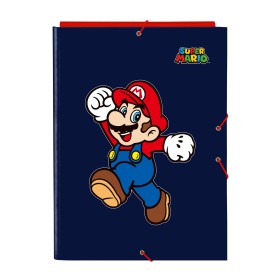 Fascicolo Super Mario World Blu Marino A4 di Super Mario, Cartelle - Rif: S4310716, Prezzo: 6,92 €, Sconto: %