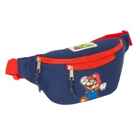 Riñonera Super Mario World Azul marino 23 x 12 x 9 cm de Super Mario, Riñoneras de moda - Ref: S4310722, Precio: 16,29 €, Des...